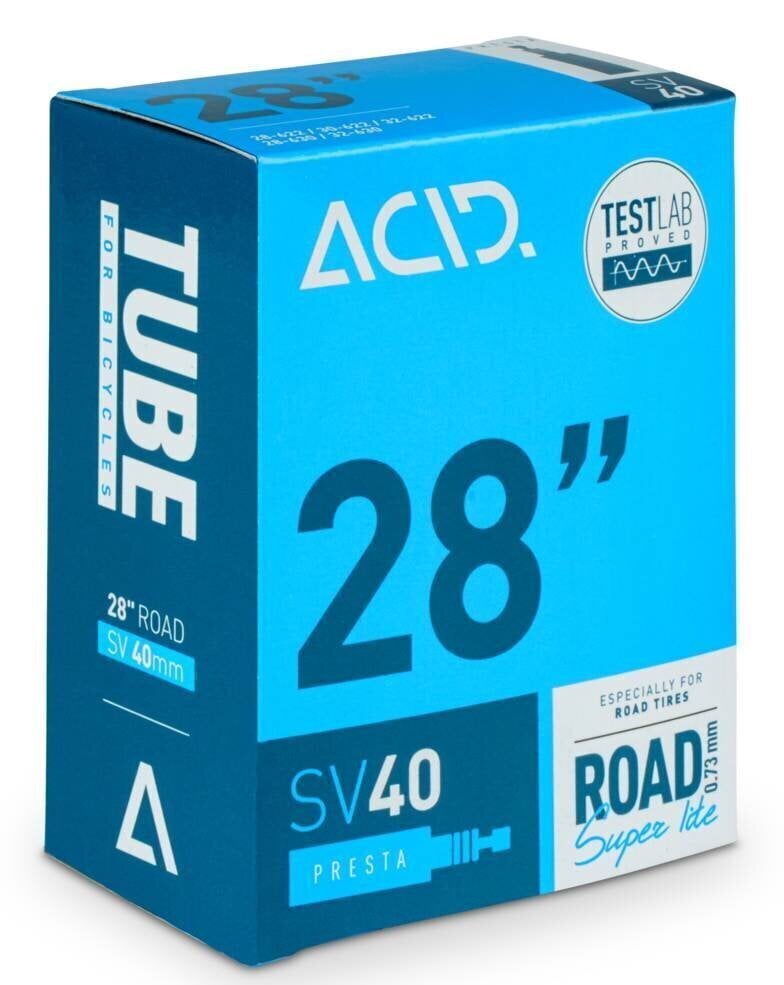 Jalgratta sisekumm ACID 28" Road Super Lite SV 40 mm 28/32-622/630 цена и информация | Jalgratta sisekummid ja rehvid | kaup24.ee