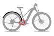 Jalgratta porilauad 28" ACID 56 BB Mount 2.0, must hind ja info | Porilauad | kaup24.ee