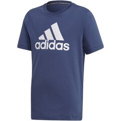 Poiste spordisärk Adidas YB MH Bos Tee Jr FM6452 ( 58935) цена и информация | Рубашки для мальчиков | kaup24.ee