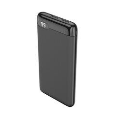 Setty power bank 10000 mAh LCD SPBL-10 black цена и информация | Зарядные устройства Power bank | kaup24.ee