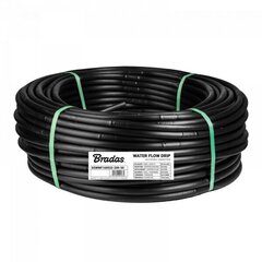 Lašelinio laistymo žarna Bradas WATER FLOW DRIP, 100 m (16 / 0,9mm / 33cm / 2l/h) цена и информация | Оборудование для полива | kaup24.ee