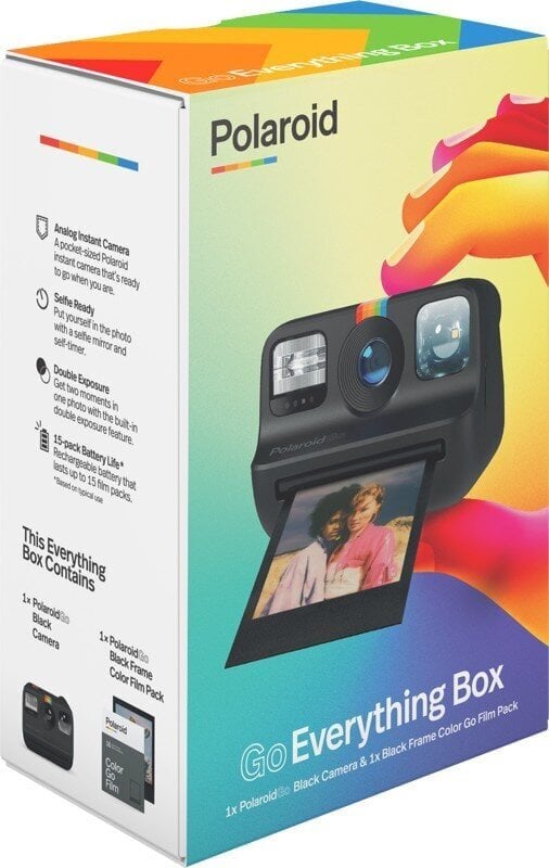 Polaroid Go Everything Box, must цена и информация | Kiirpildikaamerad | kaup24.ee