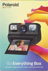 Фотоаппарат Polaroid Go Everything Box, черный цена и информация | Фотоаппараты мгновенной печати | kaup24.ee