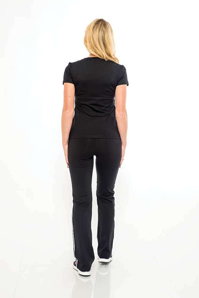 Naiste sirge lõikega püksid Meryl, kangast, laiad B755501S цена и информация | Naiste spordiriided | kaup24.ee