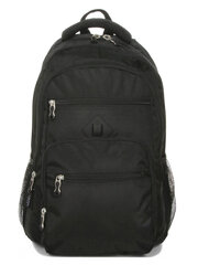 Дорожный рюкзак Airtex, 25 л, черный, 712 цена и информация | Чемоданы, дорожные сумки | kaup24.ee