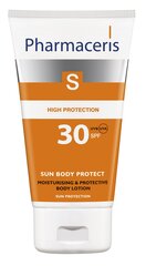 Niisutav päikesekaitsekreem kehale Pharmaceris S SPF30+, 150 ml цена и информация | Кремы от загара | kaup24.ee