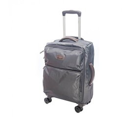 Reisikohver "Airtex", hall, 57 L, 581/24 цена и информация | Чемоданы, дорожные сумки | kaup24.ee