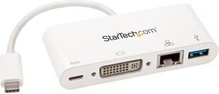 StarTech DKT30CDVPD цена и информация | Адаптеры и USB-hub | kaup24.ee