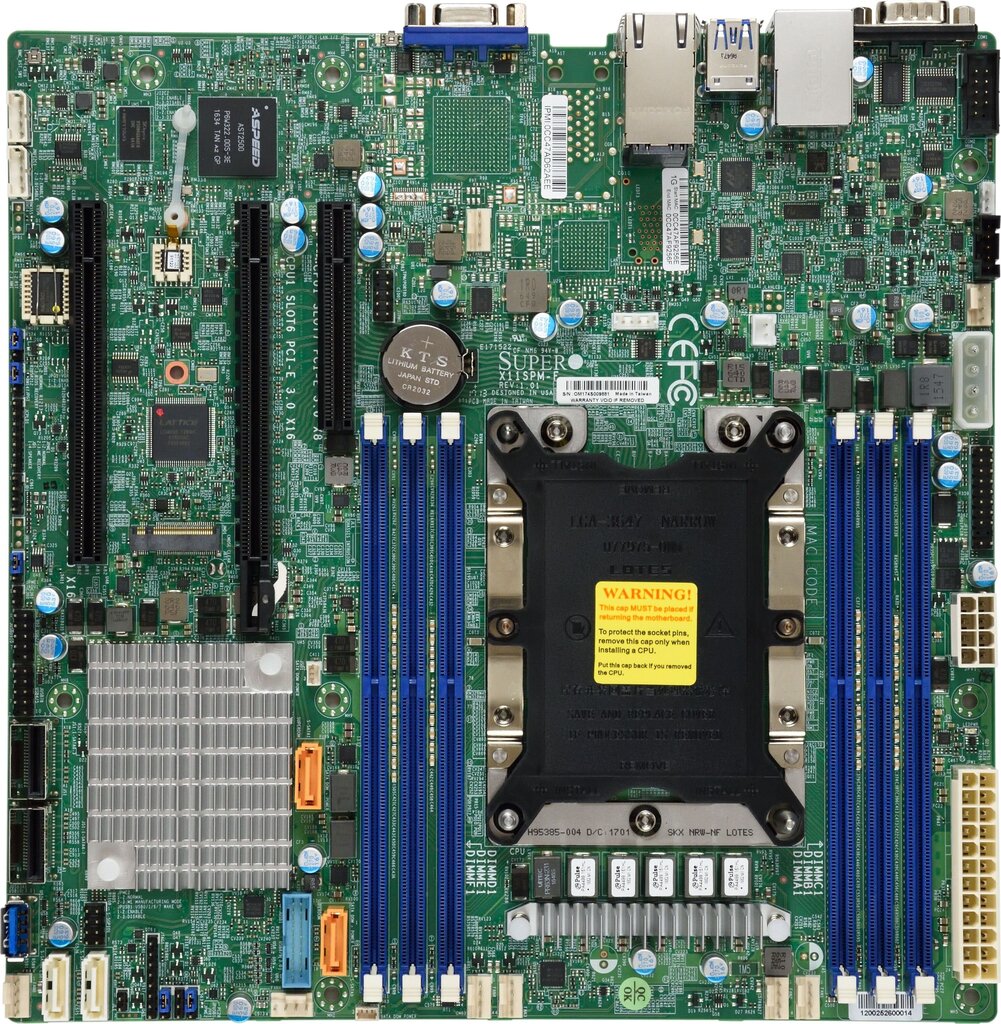 SuperMicro MBD-X11SPM-F-O hind ja info | Emaplaadid | kaup24.ee