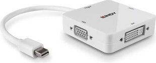 Lindy 38297 цена и информация | Адаптеры и USB-hub | kaup24.ee