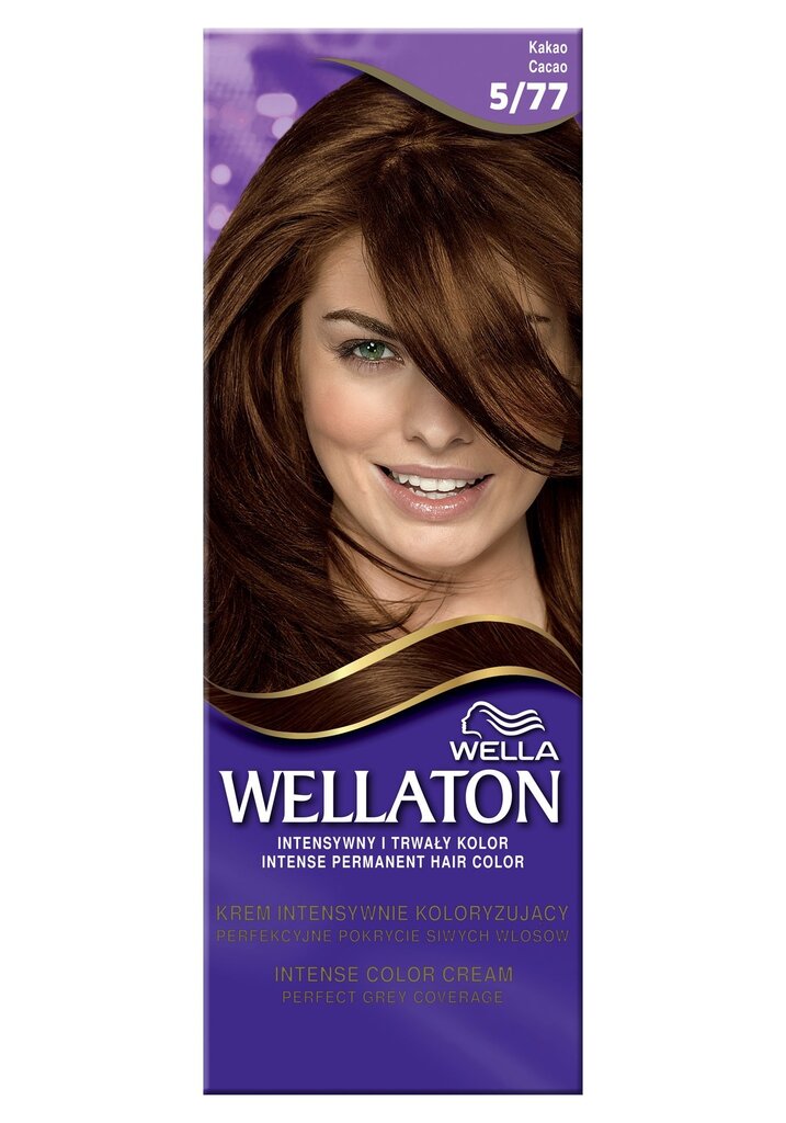 Juuksevärv Wella Wellaton 100 g, 5/77 Brilliant Brown hind ja info | Juuksevärvid | kaup24.ee