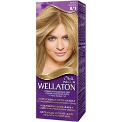 Juuksevärv Wella Wellaton 100 g, 8/1 Light Ash Blonde hind ja info | Juuksevärvid | kaup24.ee