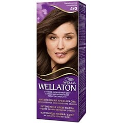 Juuksevärv Wella Wellaton 100 g, 4/0 Medium Brown цена и информация | Краска для волос | kaup24.ee