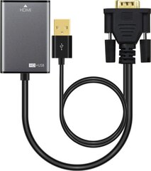 MicroConnect VGAHDMI цена и информация | Кабели и провода | kaup24.ee