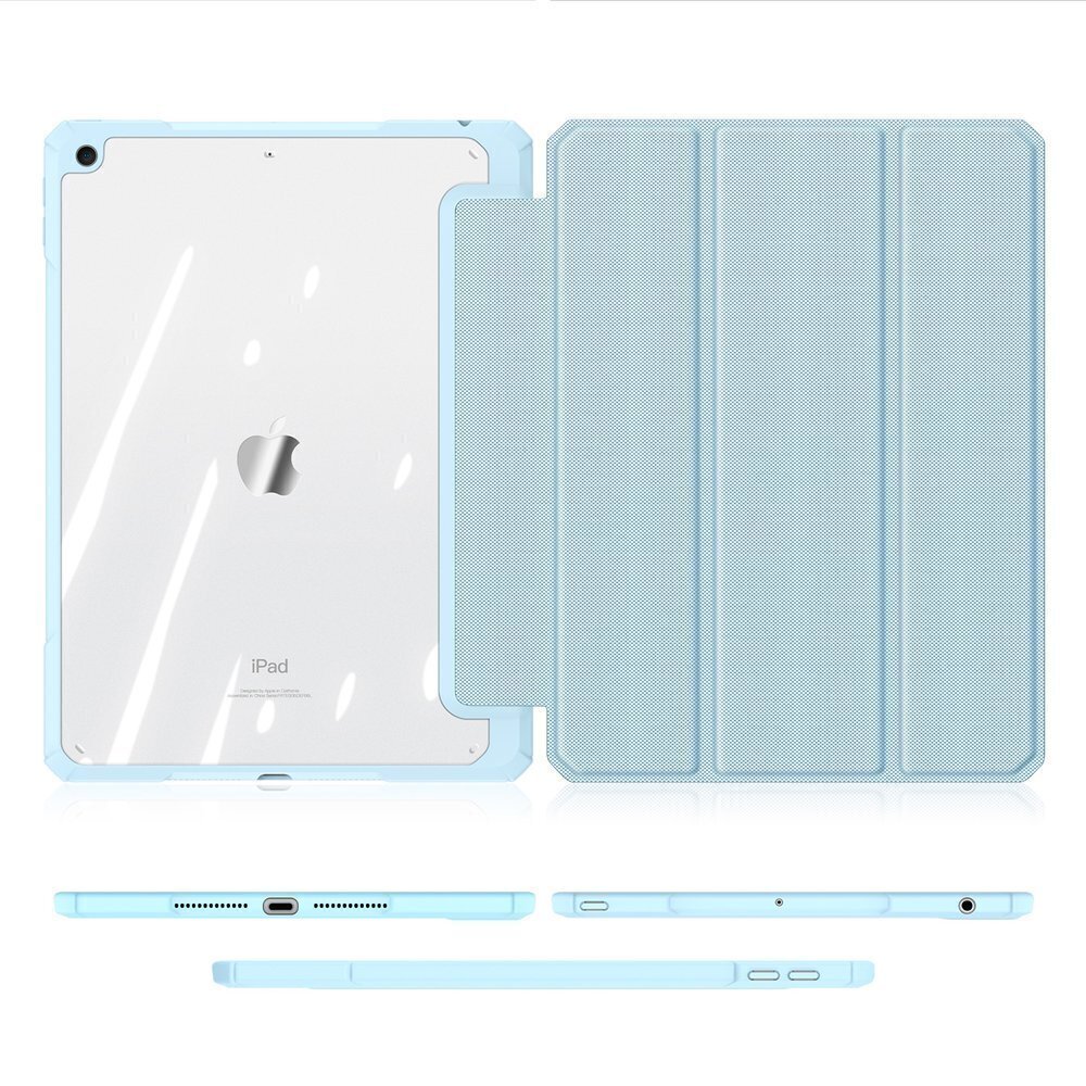 Dux Ducis Toby Smart Cover iPad 9.7'' 2018/iPad 9.7'' 2017 jaoks, sinine hind ja info | Tahvelarvuti kaaned ja kotid | kaup24.ee