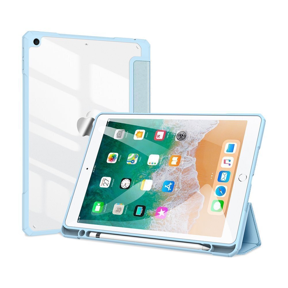 Dux Ducis Toby Smart Cover iPad 9.7'' 2018/iPad 9.7'' 2017 jaoks, sinine hind ja info | Tahvelarvuti kaaned ja kotid | kaup24.ee