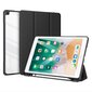 Dux Ducis Toby Smart Cover iPad 9.7'' 2018/iPad 9.7'' 2017 jaoks, must цена и информация | Tahvelarvuti kaaned ja kotid | kaup24.ee