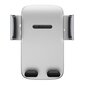 Baseus Easy Control Pro car holder for grille (silver) цена и информация | Mobiiltelefonide hoidjad | kaup24.ee