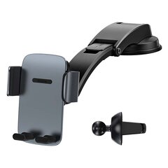 Держатель для телефона Baseus Easy Control Pro car holder for grille / dashboard (tarnish) цена и информация | Держатели для телефонов | kaup24.ee