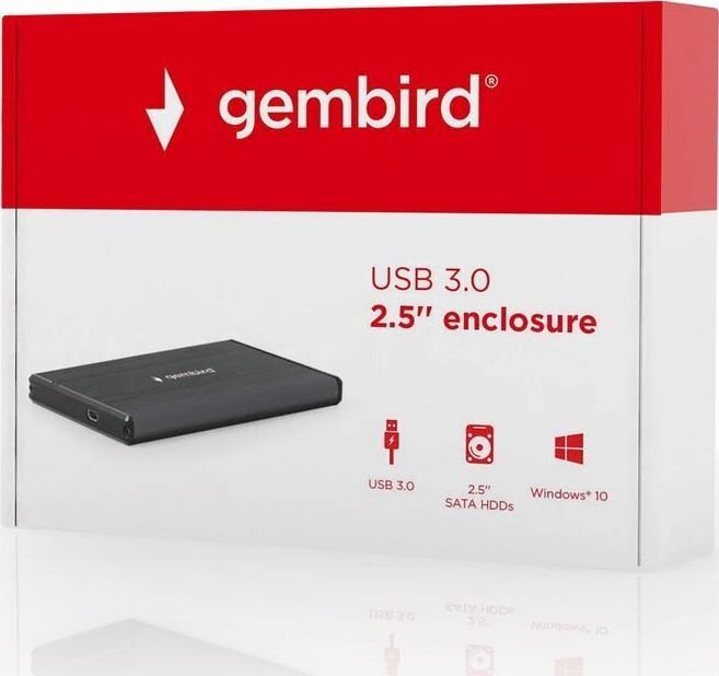 Gembird EE2-U3S-3 hind ja info | Komponentide tarvikud | kaup24.ee