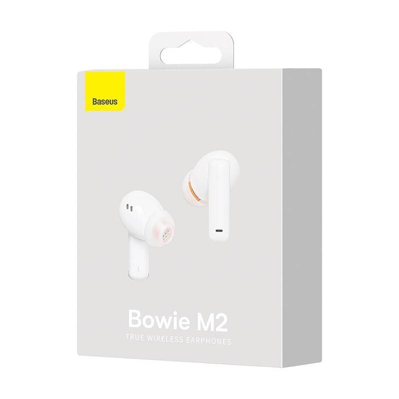 Baseus Bowie M2, white цена и информация | Kõrvaklapid | kaup24.ee