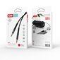 XO cable audio NB-R175A jack 3,5mm - jack 3,5mm 1,0 m black hind ja info | Mobiiltelefonide kaablid | kaup24.ee
