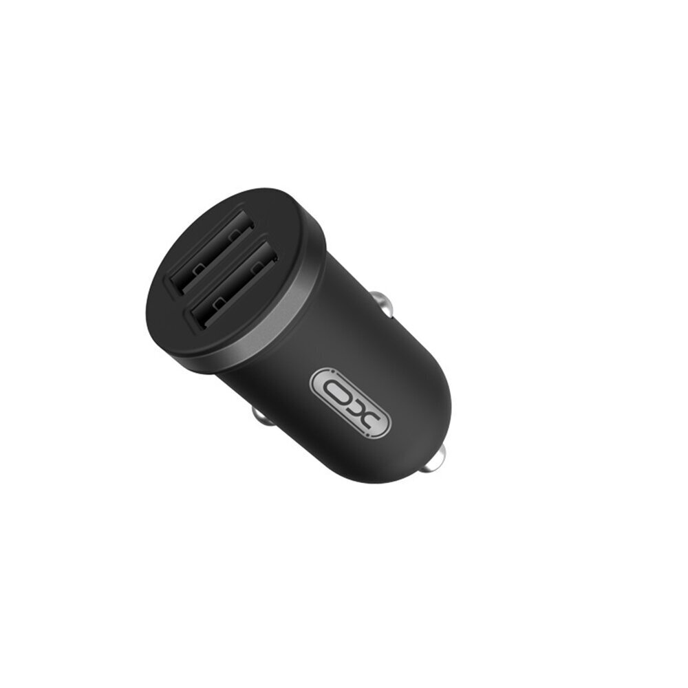 XO car charger CC18 2x USB 2,1A black цена и информация | Mobiiltelefonide laadijad | kaup24.ee