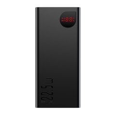 Powerbank Baseus Adaman Metal, 20000mAh, 22.5W (black) цена и информация | Зарядные устройства Power bank | kaup24.ee