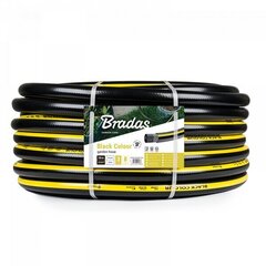 Шланг для полива садовый Bradas BLACK COLOUR 1" - 25 м цена и информация | Оборудование для полива | kaup24.ee