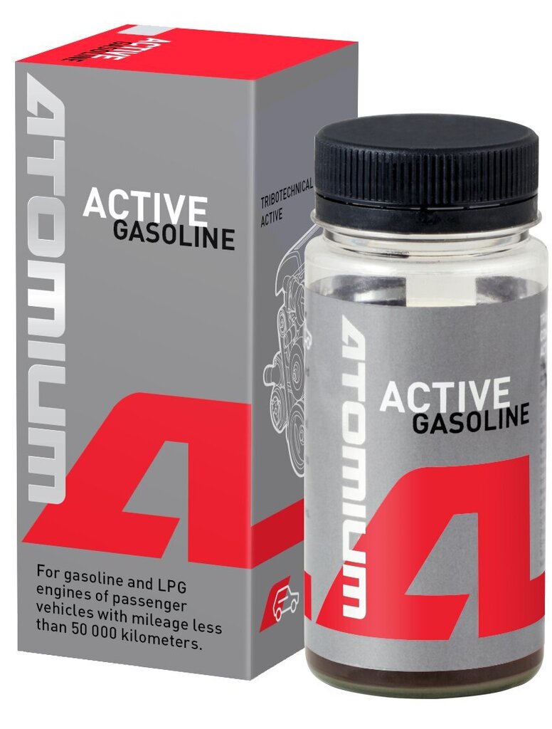 Õlilisand ATOMIUM Active Gasoline 90ml (kuni 50000 km) hind ja info | Kütuse- ja õlilisandid | kaup24.ee