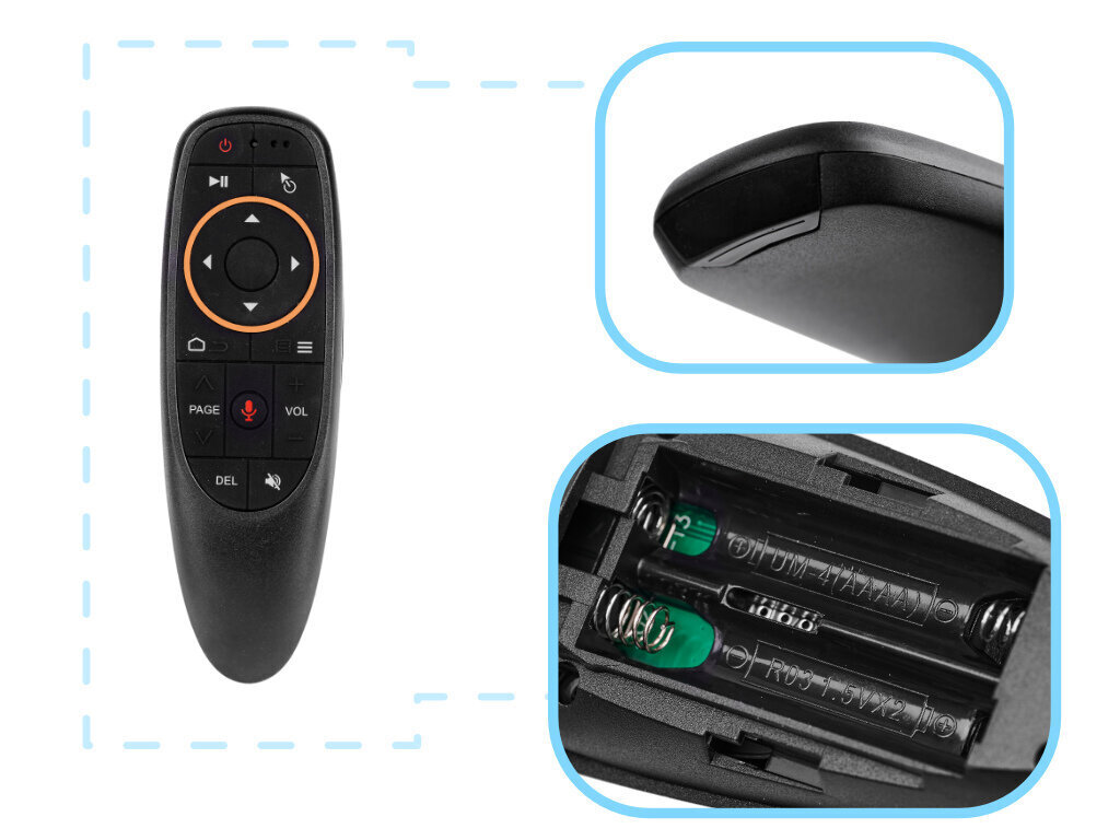 Pilot Air Mouse G10 Smart TV Box Mikrofon X9 цена и информация | Smart TV tarvikud | kaup24.ee