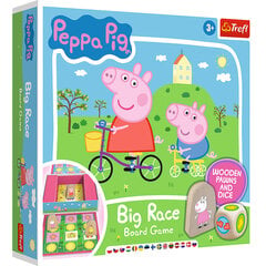 Настольная игра Большие Гонки Свинка Peppa цена и информация | Настольные игры | kaup24.ee