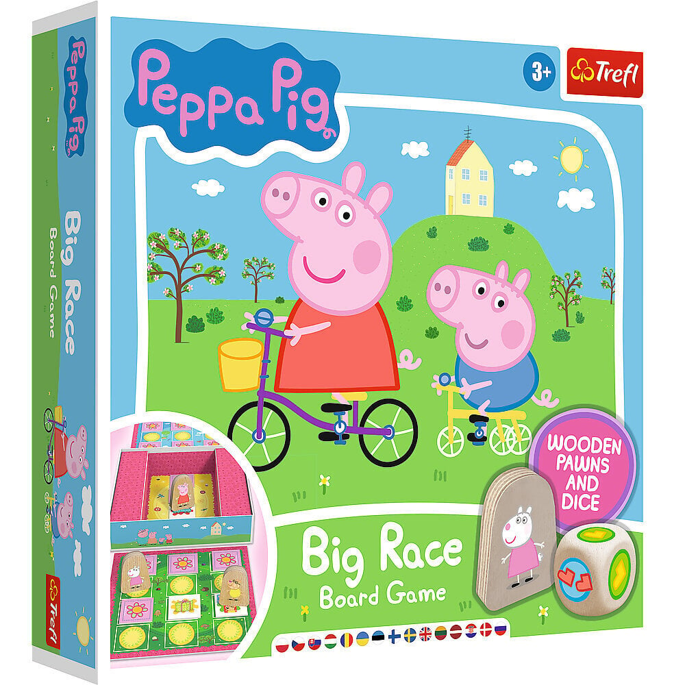 Lauamäng *GREAT PEPPA PIG RACE* цена и информация | Lauamängud ja mõistatused | kaup24.ee