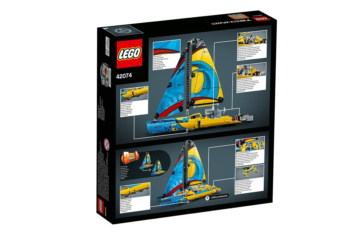 42074 LEGO® Technic Võidusõidujaht hind ja info | Klotsid ja konstruktorid | kaup24.ee