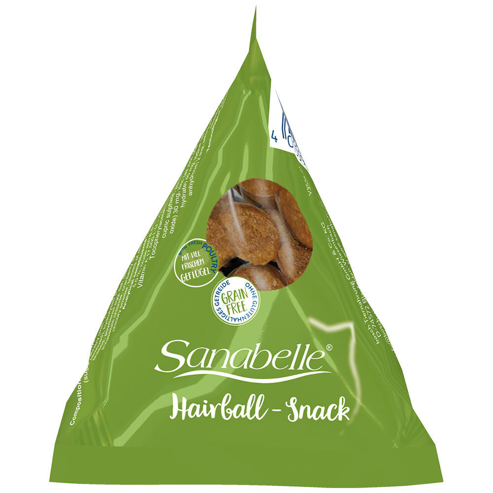 Maiustus kassidele Sanabelle Hairball Snack 20g цена и информация | Maiustused kassidele | kaup24.ee