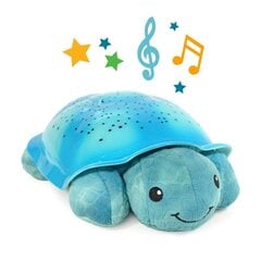 Ночник со световой проекцией, звуками - Черепаха синяя Twilight Turtle Aqua, Cloud B 012929 цена и информация | Drewniana Wieża Piramida Kura Nakładanie Kolorowych Kwadratów LD-15 15276 | kaup24.ee