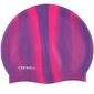Silikoonist ujumismüts Crowell Multi Flame Lilla-Roosa Värv Col.05 hind ja info | Ujumismütsid | kaup24.ee