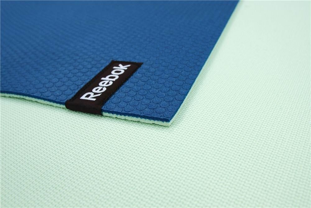 Reebok RAYG-11060BLGN reversible yoga mat hind ja info | Joogamatid | kaup24.ee