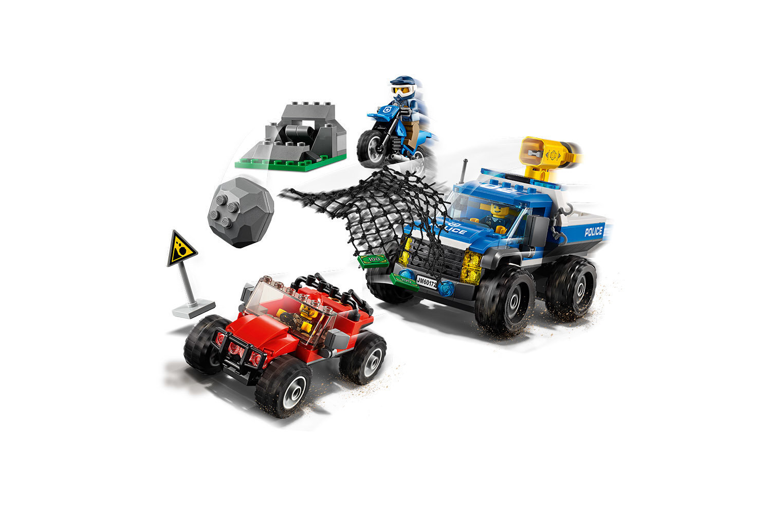 60172 LEGO® City Kruusatee lõks hind ja info | Klotsid ja konstruktorid | kaup24.ee