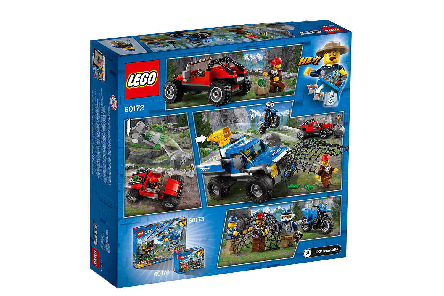 60172 LEGO® City Kruusatee lõks hind ja info | Klotsid ja konstruktorid | kaup24.ee