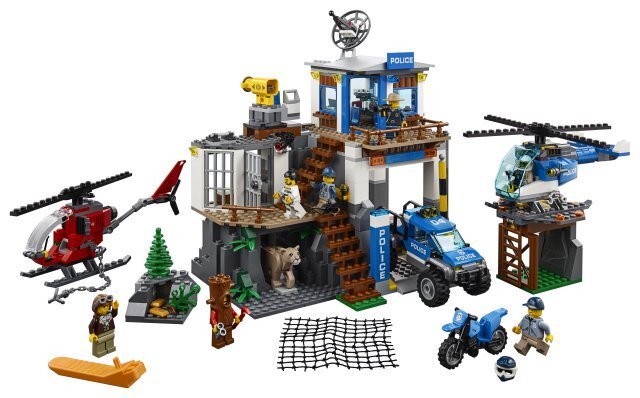 60174 LEGO® City Mägede politseijaoskond hind ja info | Klotsid ja konstruktorid | kaup24.ee