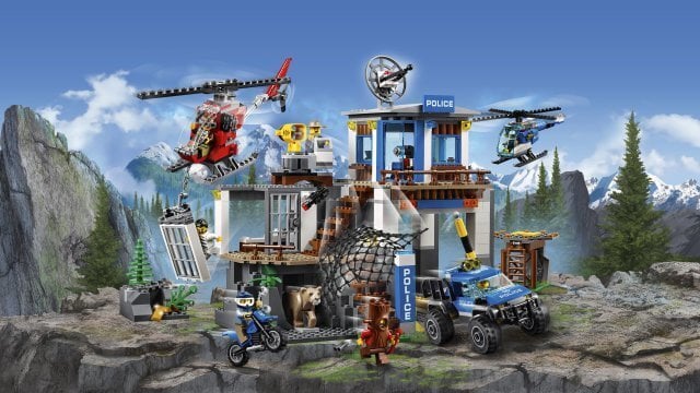 60174 LEGO® City Mägede politseijaoskond цена и информация | Klotsid ja konstruktorid | kaup24.ee