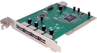 StarTech PCIUSB7 цена и информация | Адаптеры и USB-hub | kaup24.ee