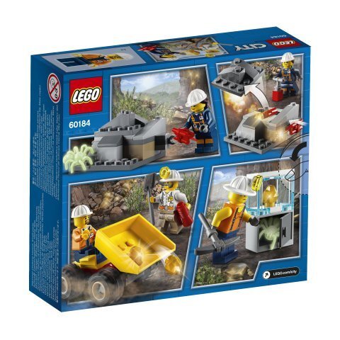60184 LEGO® City Mining Mountain meeskond цена и информация | Klotsid ja konstruktorid | kaup24.ee
