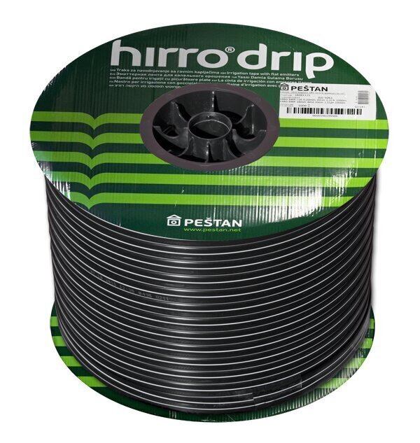 Tilkvoolik HIRRO DRIP, 1000 m (16 / 8mil / 1,1l/h / 20cm) hind ja info | Kastekannud, voolikud, niisutus | kaup24.ee