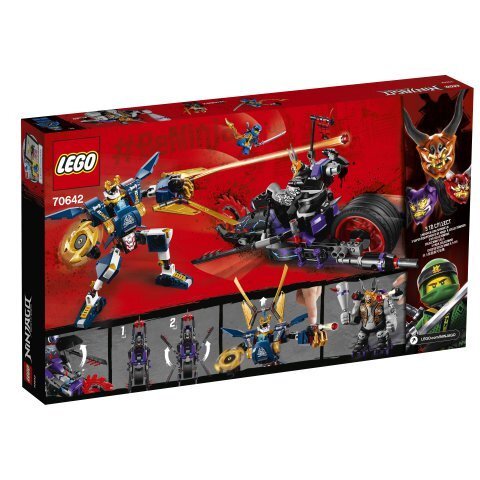 70642 LEGO® NINJAGO Killow vs. Samurai X hind ja info | Klotsid ja konstruktorid | kaup24.ee