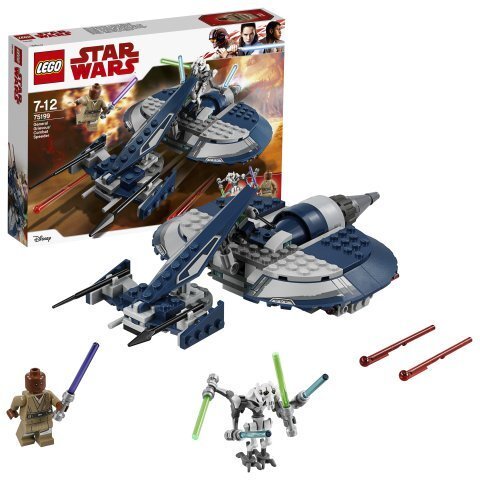 75199 LEGO® Star Wars Kihutaja kindral Grievous hind ja info | Klotsid ja konstruktorid | kaup24.ee