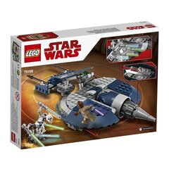 75199 LEGO® Star Wars Kihutaja kindral Grievous hind ja info | Klotsid ja konstruktorid | kaup24.ee