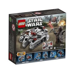 75193 Микроистребитель Star Wars™ Millennium Falcon™  цена и информация | Конструкторы и кубики | kaup24.ee