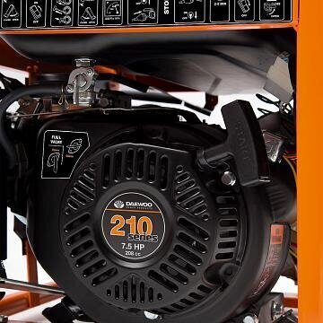 Bensiinimootoriga elektrigeneraator Daewoo GDA 3500E hind ja info | Generaatorid | kaup24.ee